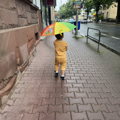 Spaziergang im Regen